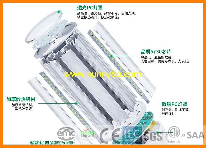 30W LED Street Corn Bulb with CE-RoHS