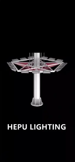 Hepu 4IP65 70 футов 80 футов 90 футов 15 м 1500 Вт 1200 Вт 300 Вт 400 Вт водонепроницаемый открытый регулируемый солнечный светодиодный прожектор с высокой мачтой с опорой для спортивного стадиона в аэропорту